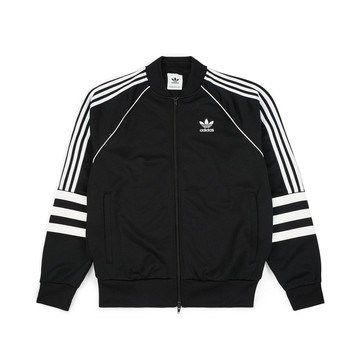 Adidas originals authentic superstar track jacket 2025 in black dj2856