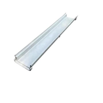 成品排水溝廚房庭院樹脂線性排水U型槽不銹鋼地溝下水道柵欄蓋板[DD1106002]