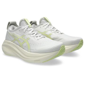asics 亞瑟士 慢跑鞋 男鞋 運動鞋 緩震 GEL-NIMBUS 27 白黃 1011B958-101