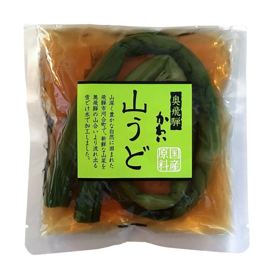 山菜 山うど醤油漬 100g ご飯のお供 国産