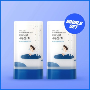 ROUND LAB Birch Juice Moisturizing Sun Stick 19g Double Set