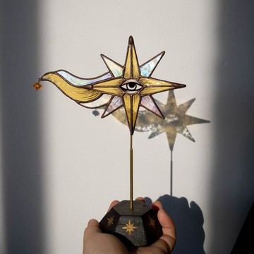 彩繪玻璃擺飾、星辰居家裝飾、星空藝術