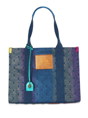 Kurt Geiger London - large Southbank tote bag - women - Canvas - One Size - Blue