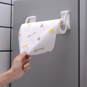 廚房紙巾架吸鐵石固定紙巾掛架磁力置物架冰箱磁石吸附卷紙收納架