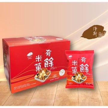 百貨週年慶 限定【靜思書軒】有餘米菓盒裝(18gX12入)