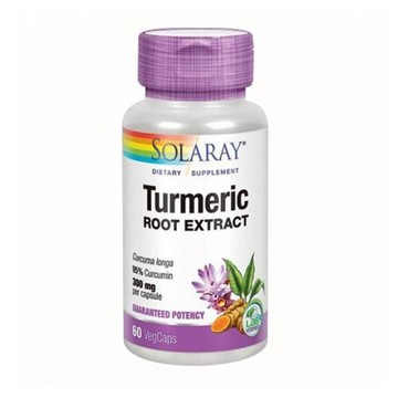 Turmeric Root Extract 60 Caps by Solaray