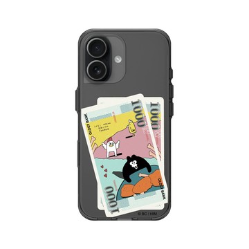 iPhone 17 Clear (相機按鈕) 酷墨灰 - 奧樂雞 Ology - 奧樂雞貨幣