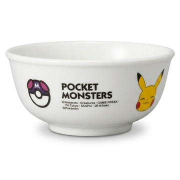 Skater Pokemon 塑膠美耐皿碗 10.5 x 4.8cm 240ml  皮卡丘  1個