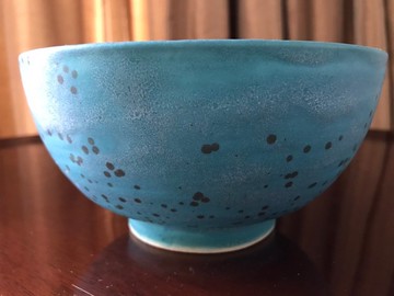 靛藍青多層次結晶釉燒陶碗 湯碗 飯碗 沙拉碗 拉麵碗 蓋飯碗