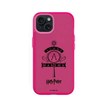 iPhone 15 Clear 粉漾桃 - 哈利波特 Harry Potter - 咒語系列：終極發光咒