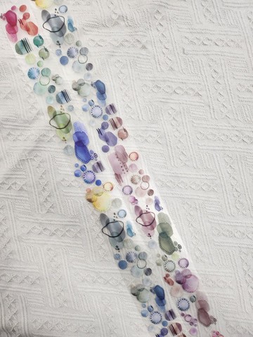 水彩鵝卵石 PET膠帶