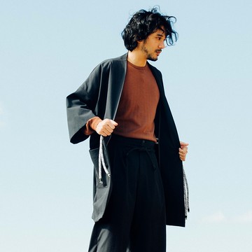 Body Shell Dry長版羽織罩衫