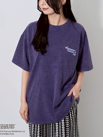 PEANUTS聯名款-水洗風格露西圖騰長版T恤(0P000894200) - CRAFT STANDARD BOUTIQUE