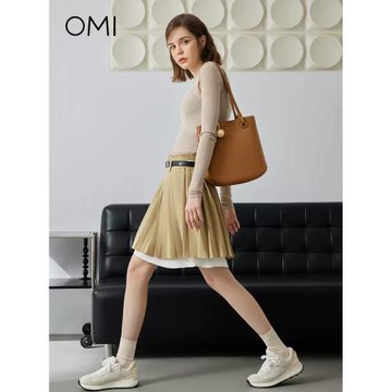 OMI歐米包包女2026爆款時尚球形單肩腋下包大容量通勤軟皮托特包
