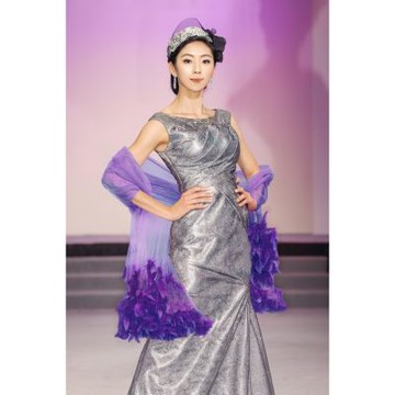 【LONDEE龍笛】星瀾紫羽披肩