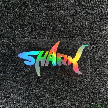關注上新👨鯊魚車貼 SHARK潮流 個性創意 反光汽車貼 劃痕遮擋 小牛摩托踏板車貼 汽車百貨 汽車潮牌 JfWX