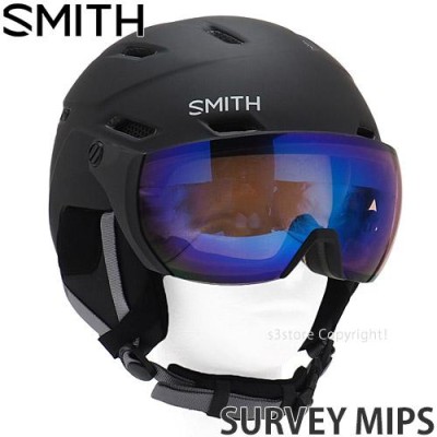 SMITH ゴーグル一体型ヘルメット Survey 22-23XLクロマポップレンズ ...