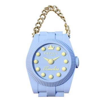 Candies 金錶鏈包(藍)