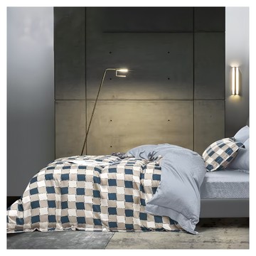 全鋪棉  加大  特里爾  床包 + 被套 + 枕套組