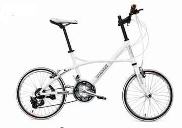 《飛馬》20吋海豚小徑車 21速 451輪組 白色 520-40-1