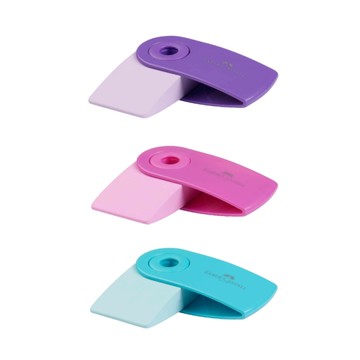 輝柏Faber- Castell S吊掛橡皮擦(顏色隨機)