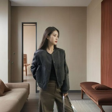 🔥台灣出貨🔥 休閒 百搭 棒球服2026鞦鼕 季寬鬆高級小香風夾剋 上衣女短款外套女 💎品質保證💎