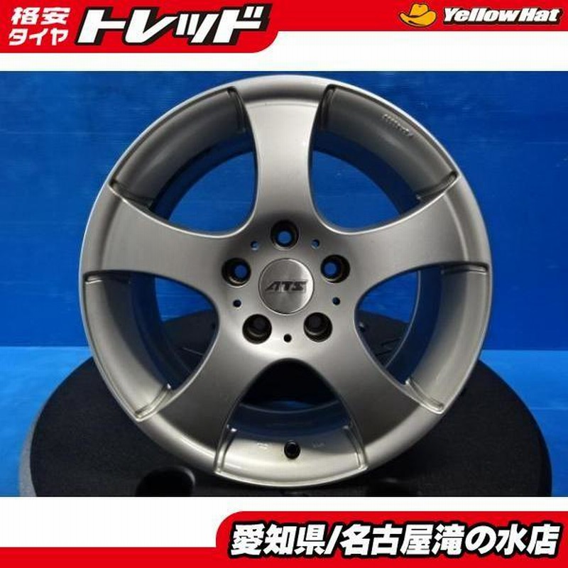 ☆中古社外ホイール4本セット☆】ATS 1670+43 5H112 アウディ用