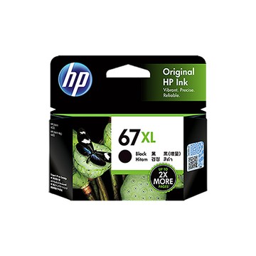 惠普hp原廠(67XL)高容量墨水匣/3YM57AA/黑
