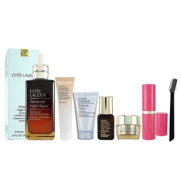 Estee Lauder 特潤超導全方位修護露 100ml(平輸)(贈特潤7ml+膠原15ml+乖乖乳15ml+潔面乳30ml+唇膏3.5g+修眉刀)