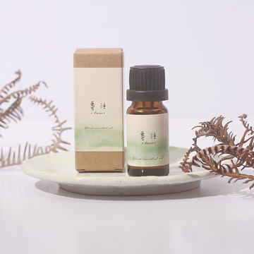 【專注】迷迭香+胡椒薄荷 10mL、複方精油丨提升專注力
