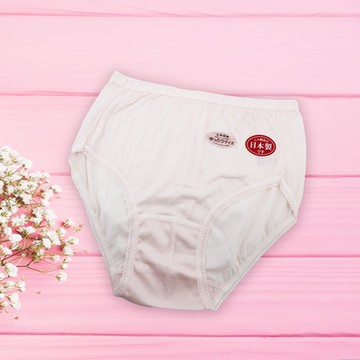 日本製 純棉女內褲-粉色-3件組