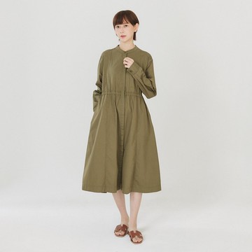 【Simply Yours】綁帶縮腰長洋裝 綠F