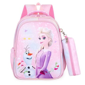 小學生書包1--3年級兒童背包韓版護脊減負時尚冰雪奇緣女童雙肩包