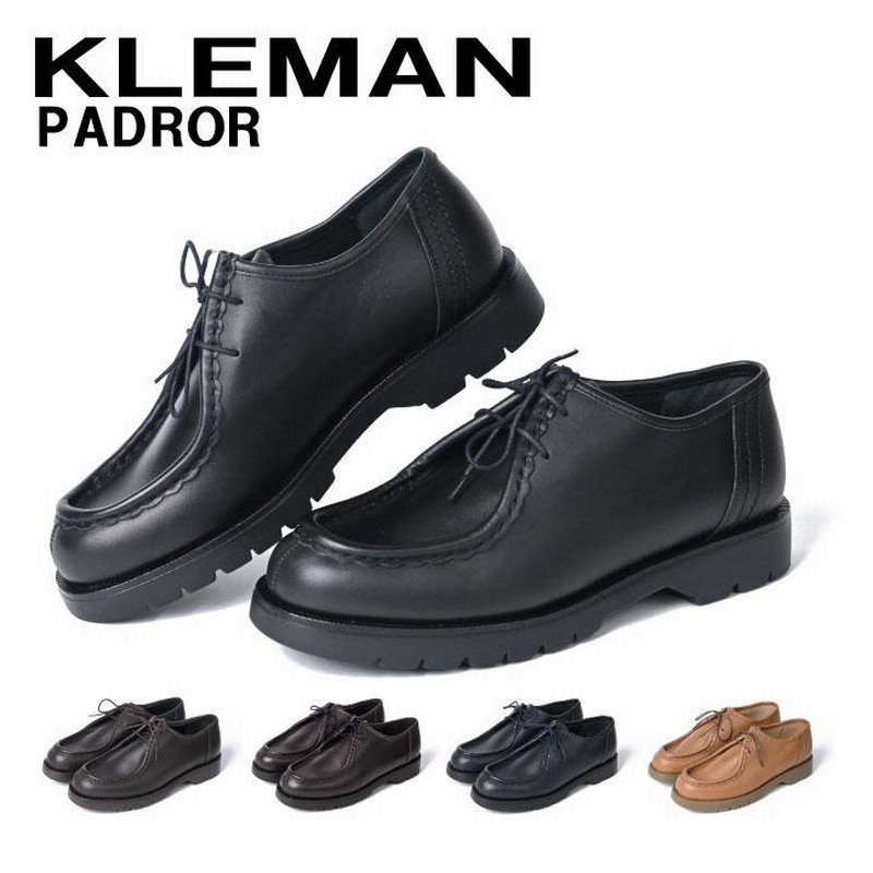 KLEMAN PADROR黒 レザー KLEMAN “PADROR” COLOR：NOIR | Raum