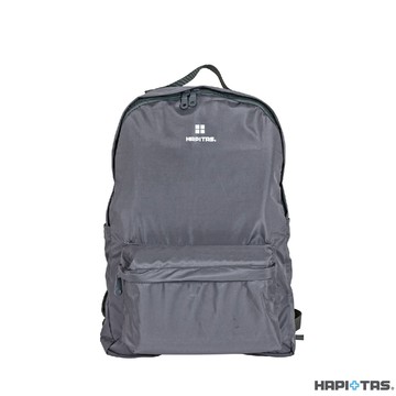 【HAPI+TAS】 HAP0112摺疊手提後背包-莫蘭迪灰