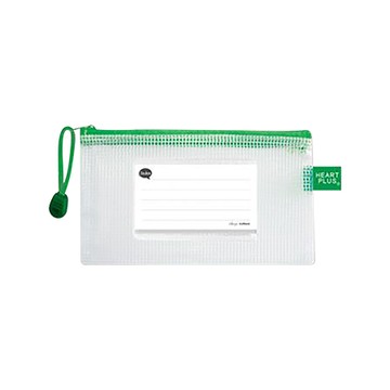 珠友Chuyu網狀拉鏈袋/WA-50110-01/B6/綠