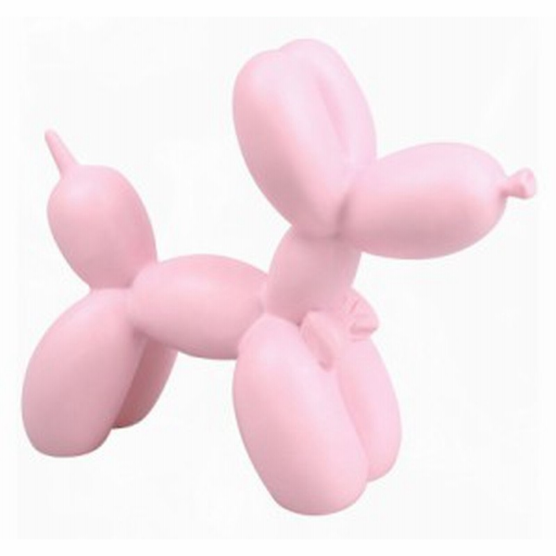 お取り寄せ 置物 犬 ドッグ バルーンアート風 小さめサイズ ピンク 通販 Lineポイント最大1 0 Get Lineショッピング