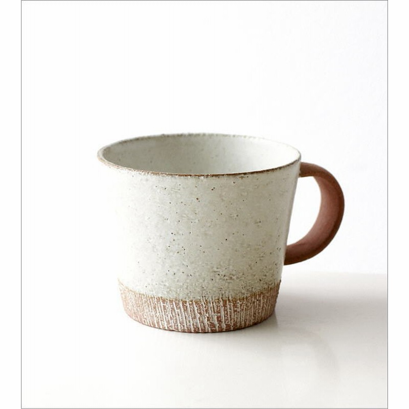 マグカップ おしゃれ コーヒーカップ ナチュラル 大きい カフェ風 美濃焼 麦色ビッグマグ