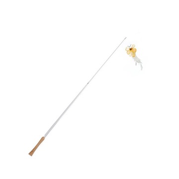撩貓神器/可伸縮/可替換 | 手工逗貓棒-黃羽蝶 Pawsholic爪迷