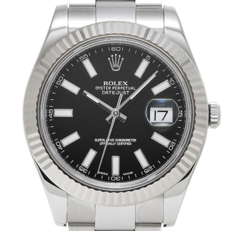 中古 ロレックス ROLEX デイトジャスト II 116334 G番(2011年頃製造 ...