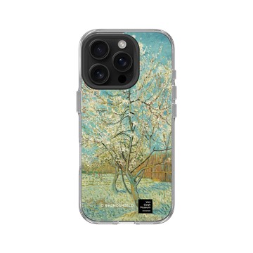 iPhone 16 Pro Clear 透明 - Van Gogh Museum - 盛開的桃花