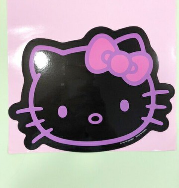 【震撼精品百貨】Hello Kitty 凱蒂貓 凱蒂貓 HELLO KITTY 車用大磁鐵-頭 震撼日式精品百貨