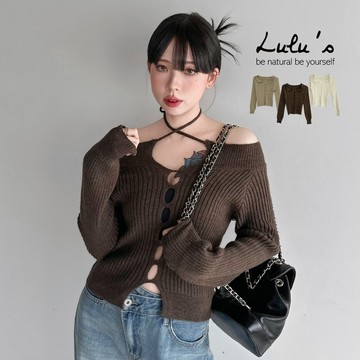 限時下殺/韓系歐膩設計感一字領上衣３色【A01250953】