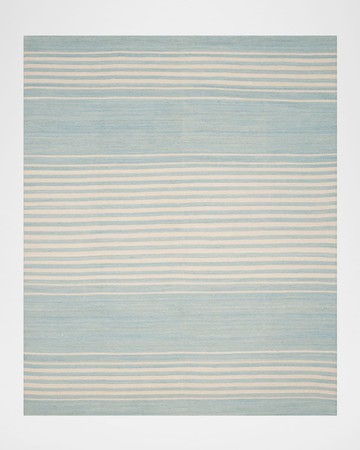 Bluff Point Stripe Hand-Woven Rug, 8' x 10'