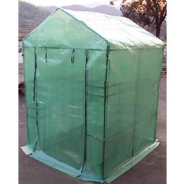 【走入式溫室-141419】家用天臺 庭院花園暖房 花房 143*143*195cm-5101001