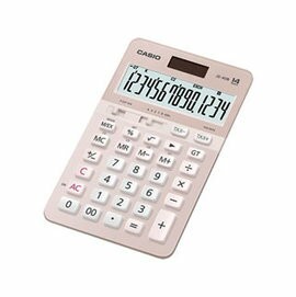 CASIO 櫻花 14位元 計算機 /台 JS-40B-PK｜領券最高折$220