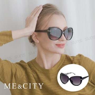 【SUNS】ME&CITY 時尚簡約太陽眼鏡 義大利設計款 抗UV(ME 120006 L400)
