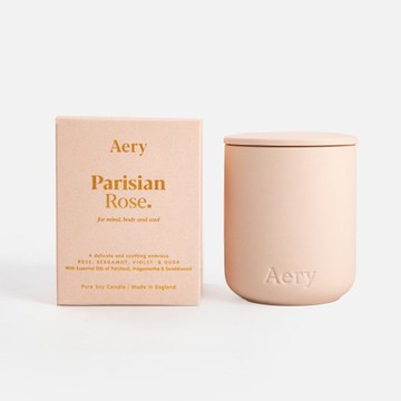 Aery陶瓷香氛蠟燭280g 巴黎玫瑰