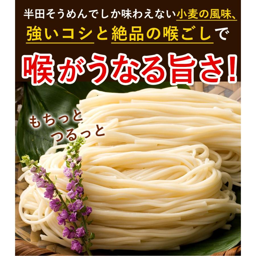  半田そうめん 手延べ　竹田製麺 ３kg （1束100g×3束） １ケース　半田製麺