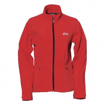 【LeVon】女雙刷毛保暖夾克 - 紅→  LV3190